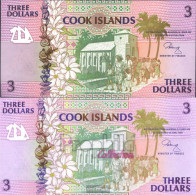 Cookinseln Pick-number: 7a Uncirculated 1992 3 Dollars - Islas Cook