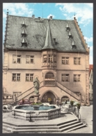 Volkach Am Main - Rathaus Mit Brunnen Aus Dem Jahr 1480 - Lkr. Kitzingen - 1963 - Kitzingen