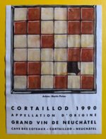 12147 - Cortaillod 1990  Suisse Artiste: Martin Fivian - Art