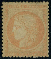 Neuf Avec Charnière N° 38b, 40c Orange Terne, Qq Dents Lég. Courtes - Otros & Sin Clasificación