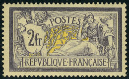 Neuf Sans Charnière N° 122, 2f Merson Violet Et Jaune, Excellent Centrage, SUPERBE, Signé - Other & Unclassified