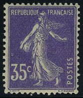 Neuf Sans Charnière N° 134, 135, 137/142, Les 8 Valeurs Semeuse T.B. - Other & Unclassified