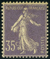 Neuf Sans Charnière N° 136, 35c Violet, Bon Centrage, TB - Other & Unclassified