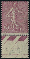 Neuf Sans Charnière N° 202a, 75c Lilas Rose, Semeuse Lignée, Type II, Bdf, T.B. Signé Calves + Certificat Cérès - Other & Unclassified