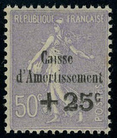 Neuf Sans Charnière N° 276, 50 + 25c Violet 5è Caisse X 7ex Pd Tous Aspect T.B. - Other & Unclassified