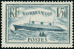 Neuf Sans Charnière N° 300. 1f50 Normandie Bleu Clair, T.B. - Other & Unclassified