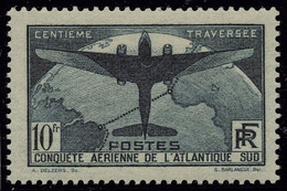 Neuf Sans Charnière N° 321, 10f Atlantique Sud, T.B. - Other & Unclassified