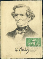 Lettre N° 331, 40c + 10c Berlioz S/CP Maximum (verticale En Noir), Càd Asnières 17.12.36, TB - Other & Unclassified