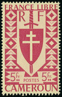 Neuf Avec Charnière N° 260a, 5f Erreur De Couleur Carmin, TB - Otros & Sin Clasificación