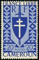 Neuf Avec Charnière N° 262a, 20f Erreur De Couleur Bleu, TB - Autres & Non Classés