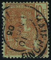 Oblitéré N° 40, 10f Type Grasset TB - Other & Unclassified