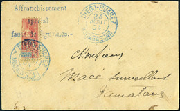 Lettre N° 83A, Moitié De 10c Rouge S/L Càd Diego-Suarez 23 Août 04 Pour Tamatave - Arrivée 6 Sept 04, TB - Autres & Non Classés