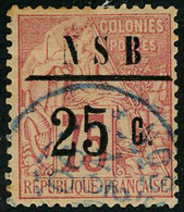 Oblitéré N° 11, 25c S/75c (Type I), TB, Signé - Other & Unclassified