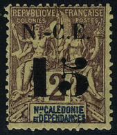 Neuf Avec Charnière 15 Surcharge De 1902 Sur 2c Groupe Non émis T.B. Signé A Brun Calves Et Miro - Other & Unclassified