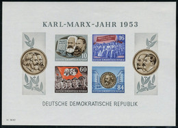 Neuf Sans Charnière N° 2/3, 70 Anniversaire Mort De Karl Marx, Blocs Dentelés + ND, T.B. - Other & Unclassified