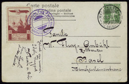 Lettre Précurseur Solothurn Sur CP Illustrée Borrer, Càd Weissenstein 17.VIII.13 + Cachet Solothurn-Weissenstein. T.B. C - Autres & Non Classés