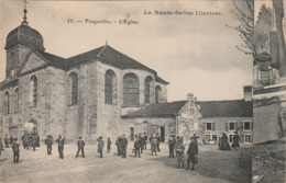 70   FOUGEROLLES HAUTE  SAONE  BELLE  CPA L 'EGLISE - Autres & Non Classés