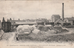 70   FOUGEROLLES HAUTE  SAONE  BELLE  CPA  DISTILLERIE  LEMERCIER  LA FABRIQUE DE BONBONNES - Autres & Non Classés