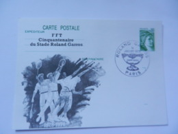 ENVELOPPE ROLAND GARROS 1978 - Other & Unclassified