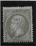 France N°19 - 1 Centime Olive - B - 1862 Napoleon III