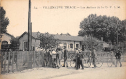 94-VILLENEUVE-TRIAGE- LES ATELIERS DE LA Cie P.S.M - Villeneuve Saint Georges