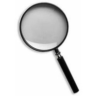 Magnifier With Handle LU2 With Magnification 2.5x And 5x - Pins, Vergrootglazen En Microscopen