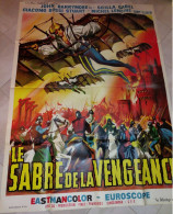 "Le Sabre De La Vengeance" J. Baltimore, S. Gabel...1964 - Affiche 120x160 - TTB - Afiches & Pósters