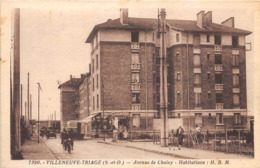 94-VILLENEUVE-TRIAGE- AVENUE DE CHOISY- HABITATIONS H.B.M. - Villeneuve Saint Georges