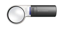 Lindner 7121 Eschenbach Illuminated Pocket Magnifier With LED - 5x - Stamp Tongs, Magnifiers And Microscopes