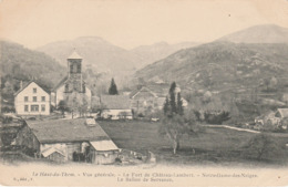 70 HAUT DU THEM   HAUTE SAONE  BELLE CPA  VUE GENERALE- LE FORT DE CHATEAU LAMBERT - Autres & Non Classés