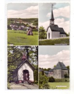 5203 MUCH, Germana Kapelle, Fatima-Kapelle, Burg Overbach, Gesamtansicht, 1963 - Siegburg