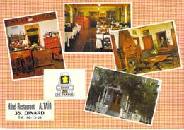 35 - DINARD : Hotel Restaurant " ALTAÏR " Et BAR " Le Piccadilly " ( Logis De France ) CPSM Grand Format - Ille Vilaine - Dinard