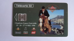 Monaco - Télécarte JUMPING INTERNATIONAL De  MONTE CARLO -  03/1996 - 50u Tirage 52 500 Ex - Monace
