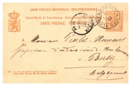 Luxembourg Entiers Postaux - TB - Stamped Stationery