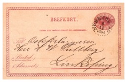 Suède Entiers Postaux - TB - Postal Stationery