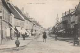 70 LURE   HAUTE SAONE    BELLE CPA  LA GRANDE RUE - Lure