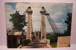 GIGNAC   - Pont Suspendu Sur L'Hérault   - ( Pas De Reflet Sur L'original ) - Gignac