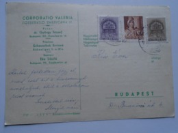 D168924 Hungary  Invitation -Corporatio Valeria - 1930's  Budapest - Sonstige & Ohne Zuordnung