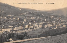 Tarare     69         Vue Du Quartier Baronnat          (En Partie Décollée Voir Scan) - Tarare