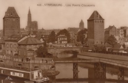 Cp , 67 , STRASBOURG , Les Ponts Couverts - Strasbourg