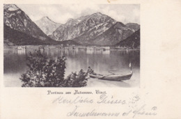 Pertisau Am Achensee * Boot, Leute, Tirol, Alpen * Österreich * AK1687 - Pertisau