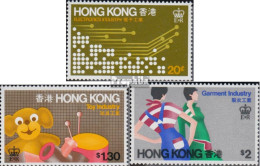 Hongkong 350-352 (kompl.Ausg.) Postfrisch 1979 Industriezweige - Nuovi