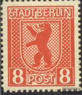 Soviet Zone (Allied.cast.) 3B Unmounted Mint / Never Hinged 1945 Berlin Bear - Berlin & Brandebourg