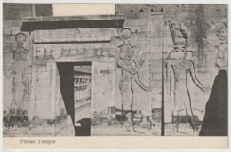 Egypt - Vintage Post Card - Philae Temple - Egyptology