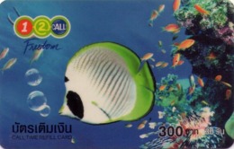 TAILANDIA. PEZ - FISH. Freedom Nature (Plastic) 01. 06/2004. TH-12Call-0123. (057) - Peces
