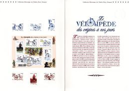 (Faciale 3.48 €) " LE VELOCIPEDE " Sur Document Philatélique Officiel De 2011  De 4 Pages N° YT F4555. DPO - Cycling