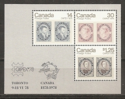 CANADA 1978 - Yvert #H1 - MNH ** - Blocs-feuillets