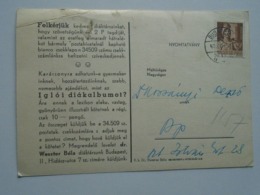 D168934 Hungary  Budapest   Igló - Meghívó - Iglói Diákszövetség 1943  - Spišská Nová Ves / Zipser Neudorf (Slovakia) - Altri & Non Classificati