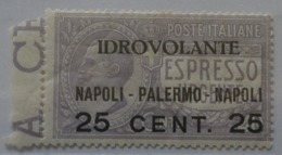 Regno P.Aerea.25c Su 40c Espresso Urgente  MNH** (AUK.28074 - Marcophilie (Avions)