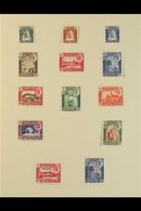 PROTECTORATES  Complete Mint Collection Less The Omnibus Issues And Including Kathiri 1942, 1951, 1954 Sets, Hadhramaut  - Aden (1854-1963)